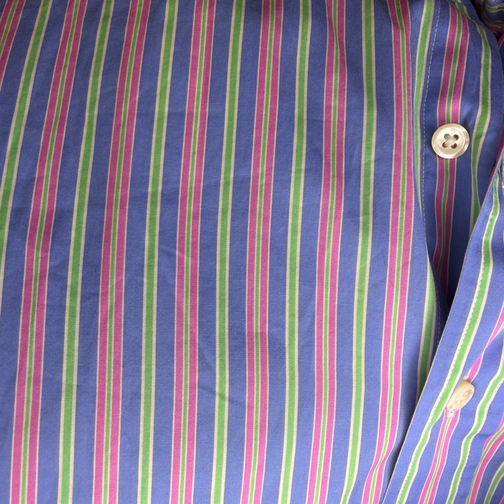 Ralph Lauren Multicolor Striped Button Down Shirt - Picture 5 of 5